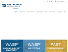 Tablet Screenshot of fastsolutions.com